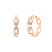 JDE983-18K GOLD DIAMOND EARRINGS